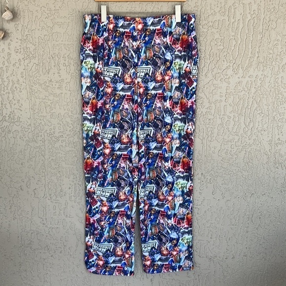 Star Wars Empire Strikes Back Print Button Fly Loungewear Pajama Pants - Picture 5 of 10